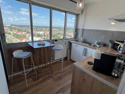 Superbe Appartement Colmar Avec Vue Et Jacuzzi Luaran gambar